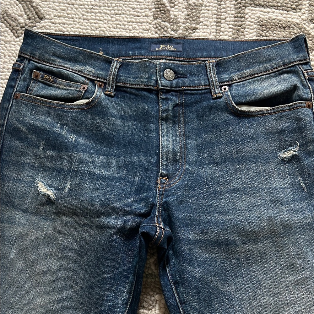Polo by Ralph Lauren women’s Distressed Denim Jeans